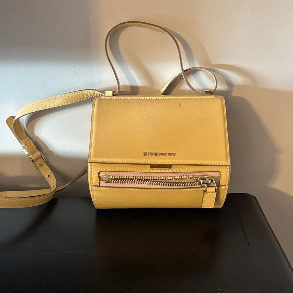 Givenchy Mustard Crossbody Bag